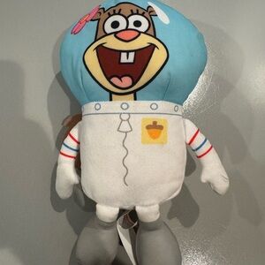 Nickelodeon Spongebob SANDY 10 Inch Collectible Plush 2024 Just Play